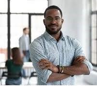 Professtional employee in professional suit
